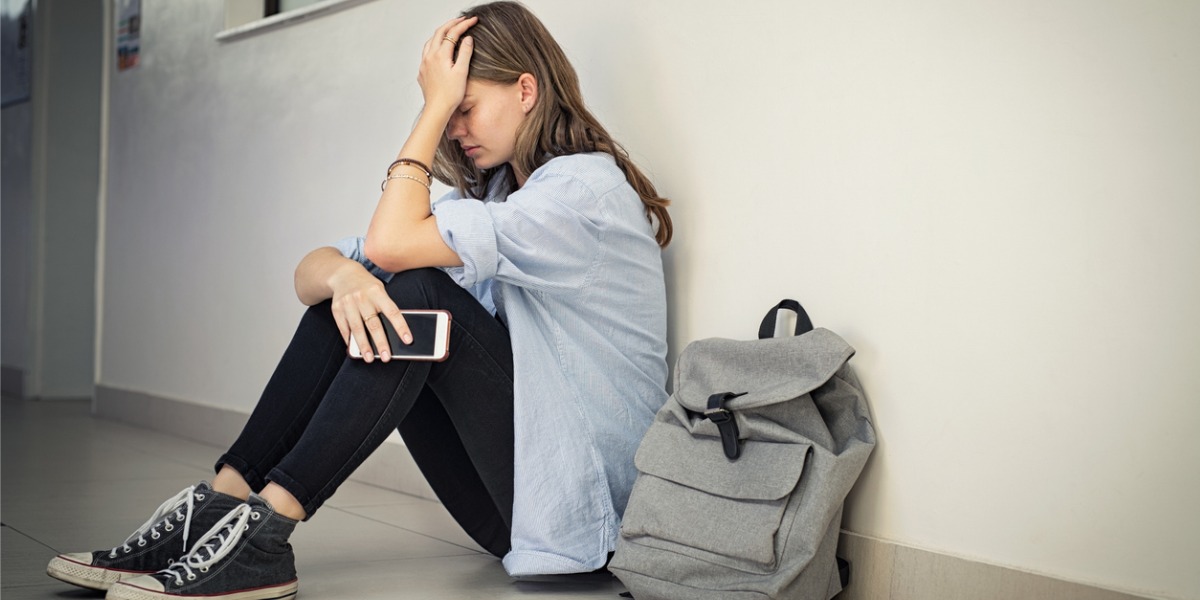 young woman experiencing depression and anxiety