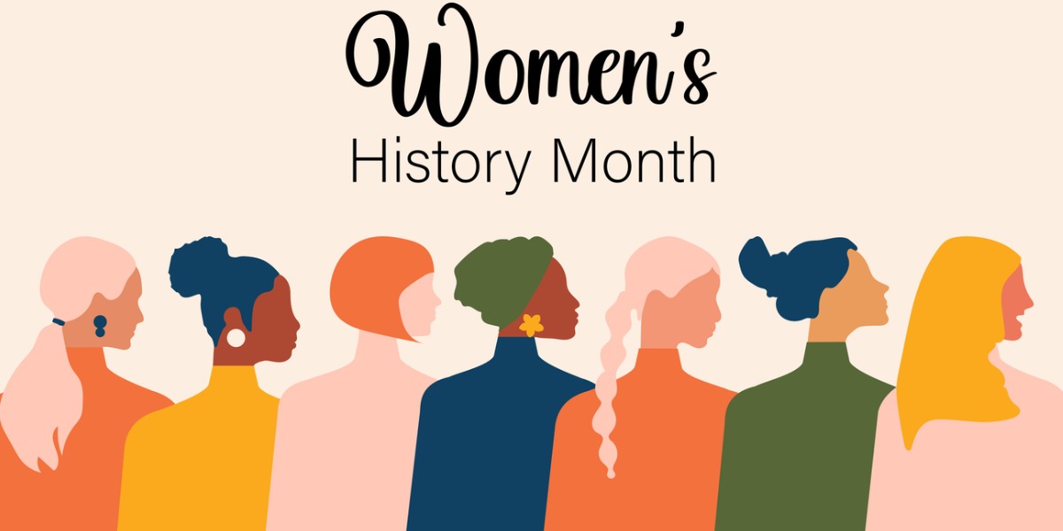 womens history month banner