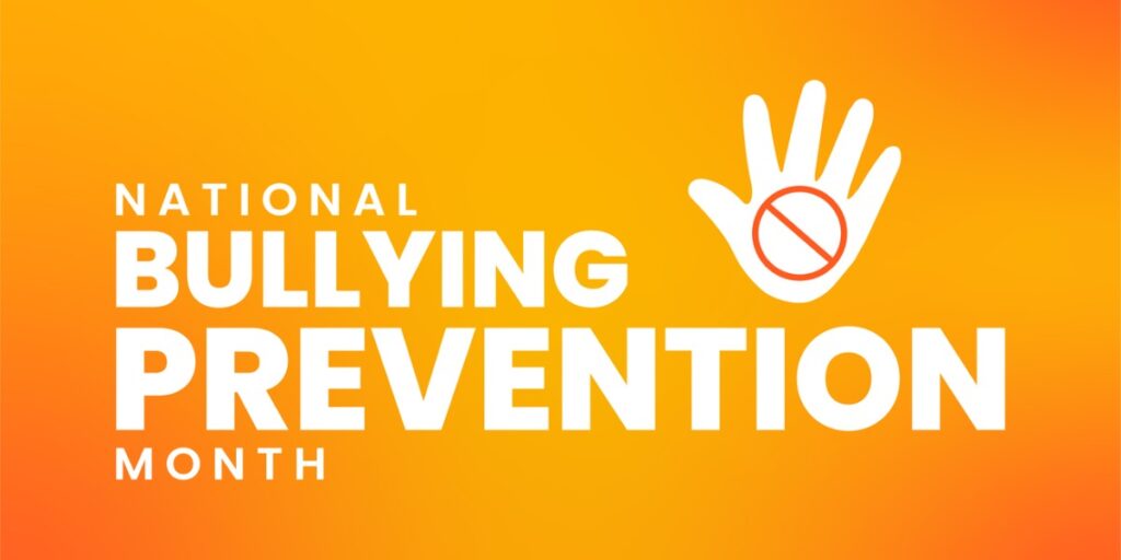 bullying prevention month banner
